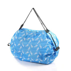 Folding Shopping Bag Large Capacity Handbag Portable Waterproof Storage