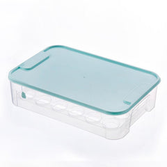 Refrigerator Egg Storage Box Leak Proof Plastic Reusable Organizer