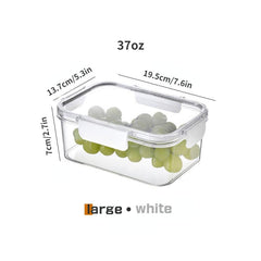 Fresh Keeping Box With Lid Food Refrigerator Special Storage Box