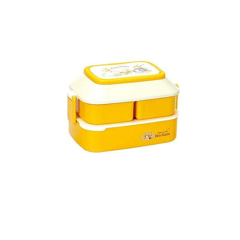Large Lunch Box w/ Compartments Bento Box for Teens