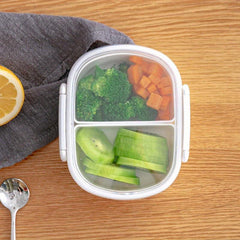 Compartmentalized Bento Box for Work Travel and School