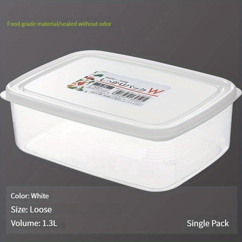 1pc Refrigerator Storage Box Transparent Fresh Keeping Box