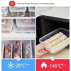 1pc Refrigerator Storage Box Transparent Fresh Keeping Box