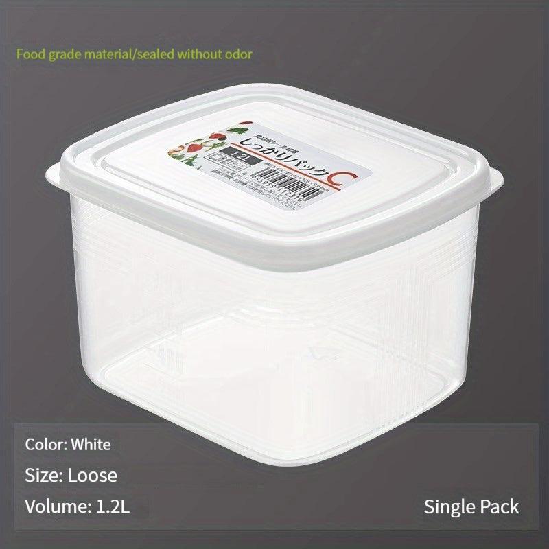 1pc Refrigerator Storage Box Transparent Fresh Keeping Box