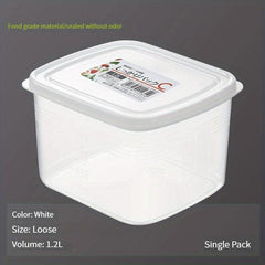 1pc Refrigerator Storage Box Transparent Fresh Keeping Box
