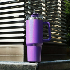 Gradient 40oz Stainless Steel Water Bottle with Lid & Handle