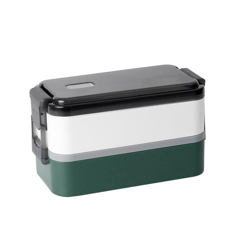 Bento Lunch Box 2 in 1 Leak Proof Lunch Container for Teenagers & Workers