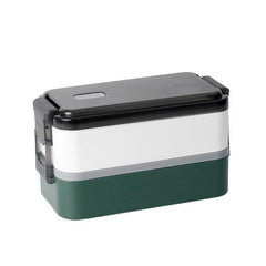 Bento Lunch Box 2 in 1 Leak Proof Lunch Container for Teenagers & Workers