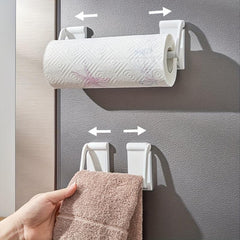 Magnetic Suction Kitchen Tissue Holder Wall Mounted Plastic Paper Roll Holder