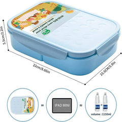 Leakproof Bento Box Food Container No BPAs Dishwasher Safe Durable Teenagers