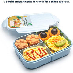 Leakproof Bento Box Food Container No BPAs Dishwasher Safe Durable Teenagers