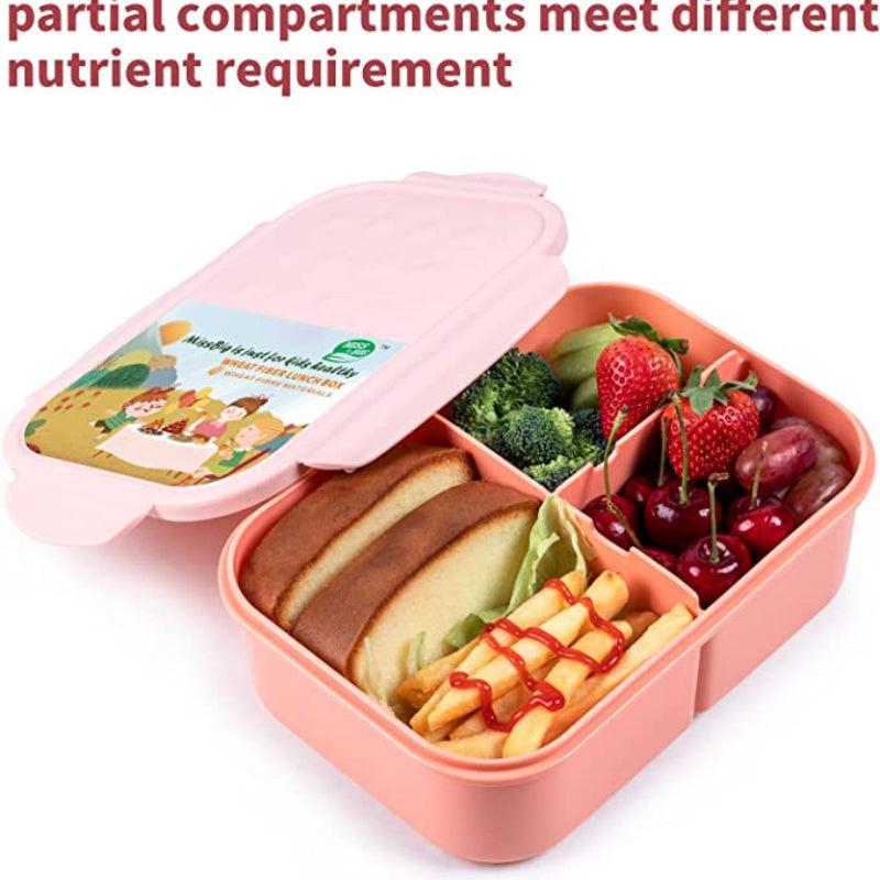 Leakproof Bento Box Food Container No BPAs Dishwasher Safe Durable Teenagers