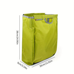 Large Capacity Foldable Supermarket Shopping Bag Waterproof Durable Oxford Cloth