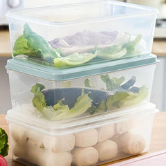 Refrigerator Storage Container Drawer Plastic Food Freezer Box