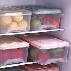 Refrigerator Storage Container Drawer Plastic Food Freezer Box