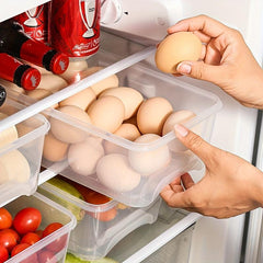 Refrigerator Storage Container Drawer Plastic Food Freezer Box