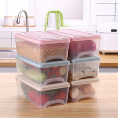 Refrigerator Storage Container Drawer Plastic Food Freezer Box