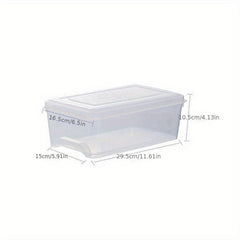 Refrigerator Storage Container Drawer Plastic Food Freezer Box