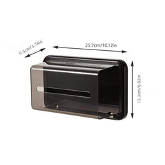 Magnetic Wall-mounted Tissue Box Kitchen Toilet Punch-free Waterproof Paper