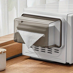 Magnetic Wall-mounted Tissue Box Kitchen Toilet Punch-free Waterproof Paper