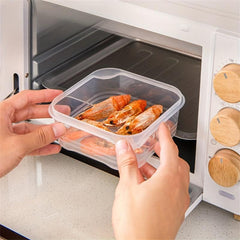 8pcs Food Preservation Storage Box for Fridge & Microwave