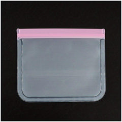 1pc Peva Food Bag Translucent Self-sealing Storage Bag