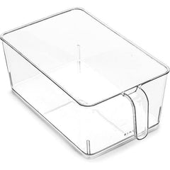 Clear Refrigerator Organizer Bin for Snacks Fruits Vegetables