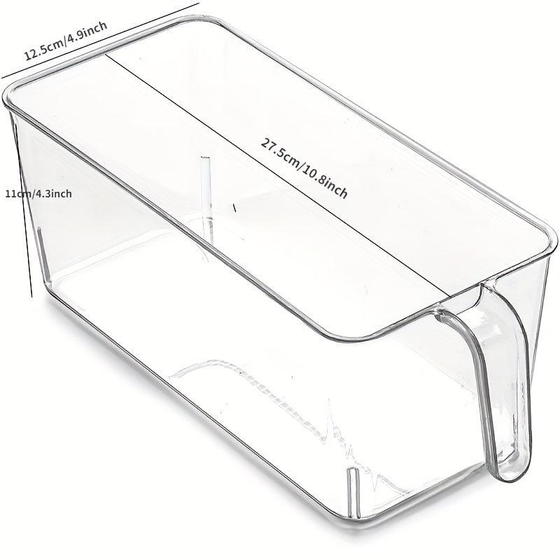 Clear Refrigerator Organizer Bin for Snacks Fruits Vegetables