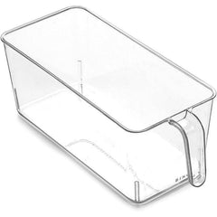 Clear Refrigerator Organizer Bin for Snacks Fruits Vegetables
