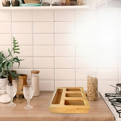 Bamboo Storage Bag Box Fresh Keeping Organizer