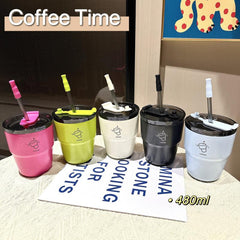 Stainless Steel Insulated Water Bottle Portable Cup
