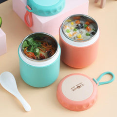 430ml Stainless Steel Food Thermal Jar Insulated Container Lunch Box