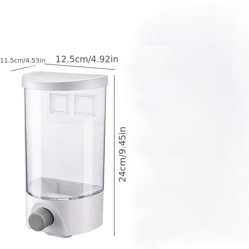 Wall Mounted Sealed Cereals Tank for Household Storage