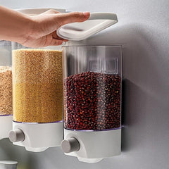 Wall Mounted Sealed Cereals Tank for Household Storage