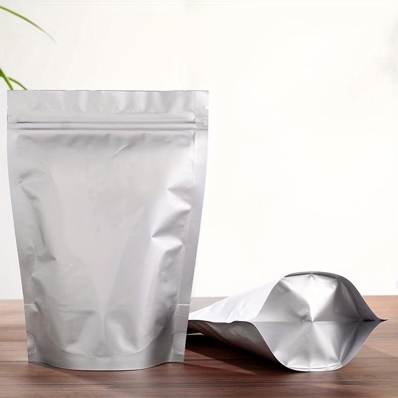 20pcs Aluminum Foil Bags Zip Lock Stand up Food Seal Bags