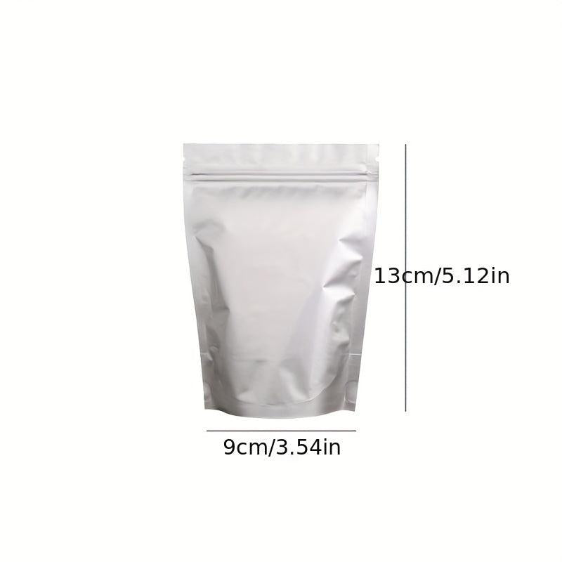 20pcs Aluminum Foil Bags Zip Lock Stand up Food Seal Bags