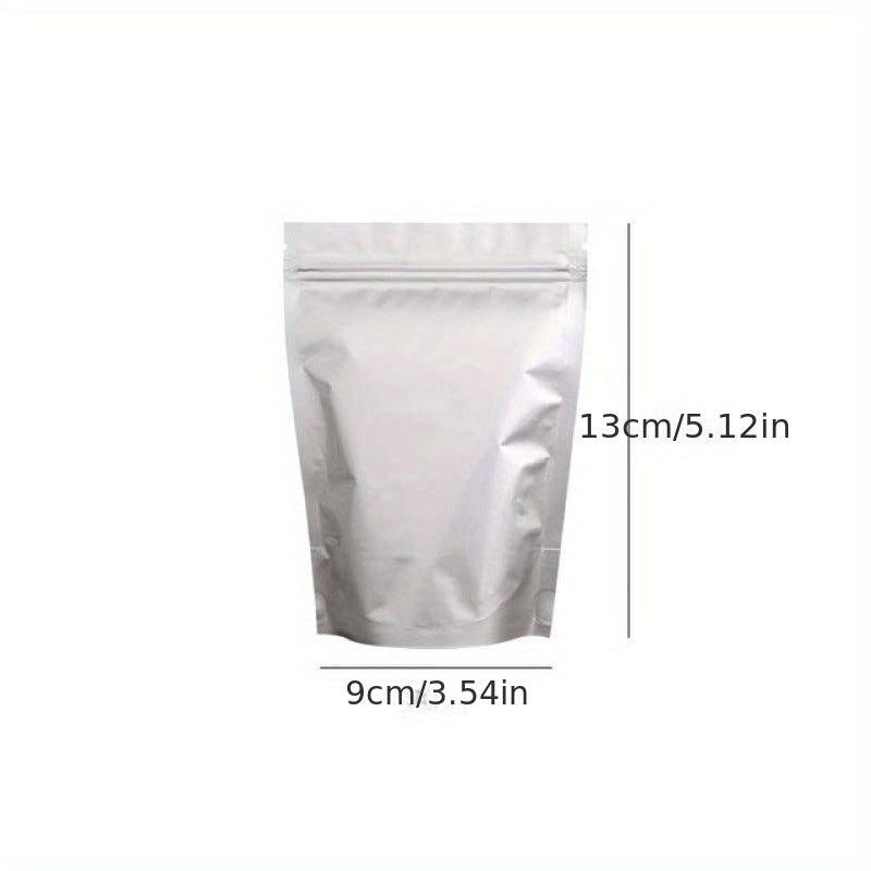 20pcs Aluminum Foil Bags Zip Lock Stand up Food Seal Bags