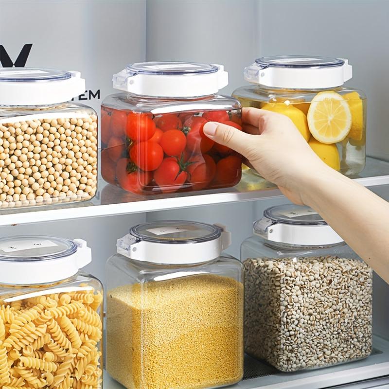 Airtight Food Storage Container with Lid for Kitchen Pantry Organization
