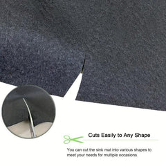 Waterproof Under Sink Mat for Kitchen/Bathroom - Easy to Install