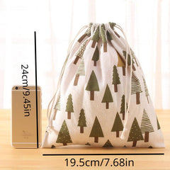 4pcs Cartoon Drawstring Organiser Sundry Storage Bags