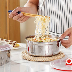 3pcs Set Stainless Steel Freshkeeping Box Leak-proof Refrigerator Box