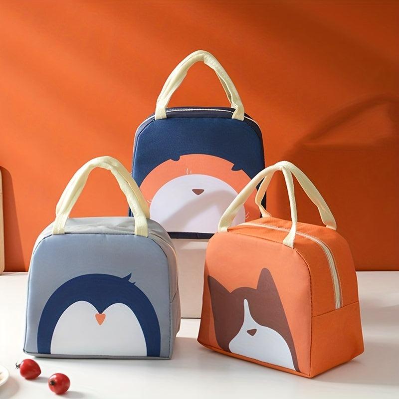 Animal Lunch Bag Insulated Waterproof Aluminum Foil Lunch Box Bag