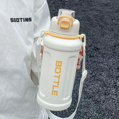 680ml Insulation Cup High value Water Cup Portable Straw Cup Stainless Steel