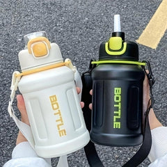 680ml Insulation Cup High value Water Cup Portable Straw Cup Stainless Steel
