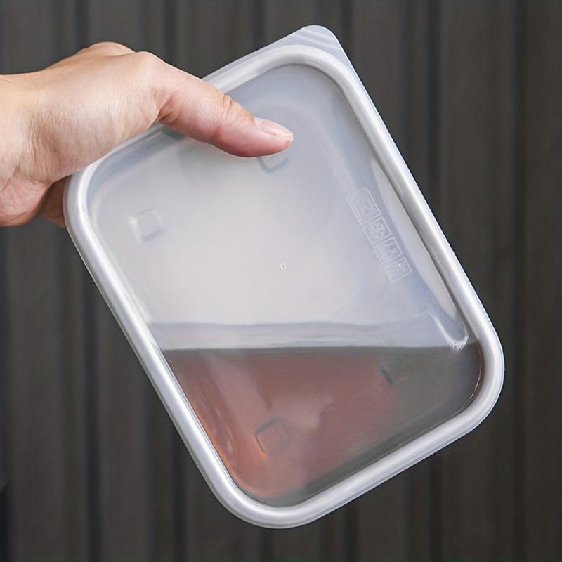 3pcs Stainless Steel Food Storage Box with Lid - Reusable Containers