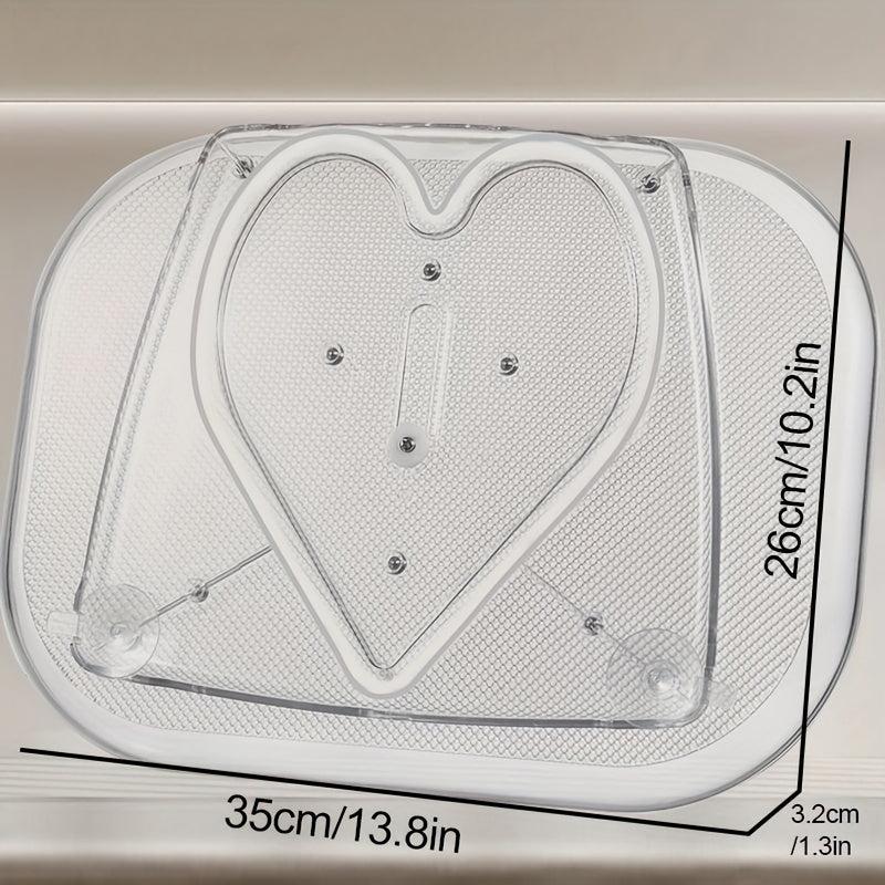 Kitchen Turntable Storage Tray Rotating Non Slip Seasoning Bottle Organizer