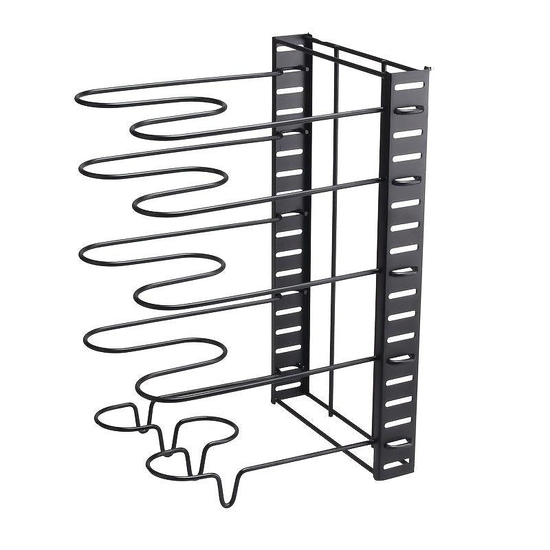 Adjustable Pot Rack Foldable Thickened Pot Rack Kitchen Accessories
