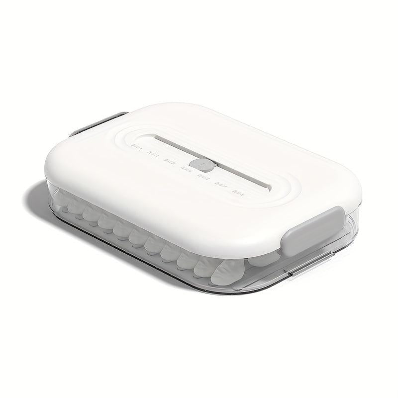 1pc Stackable Dumpling Box for Fresh Produce Storage