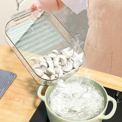 1pc Stackable Dumpling Box for Fresh Produce Storage