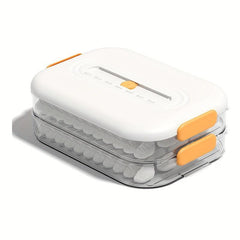 1pc Stackable Dumpling Box for Fresh Produce Storage